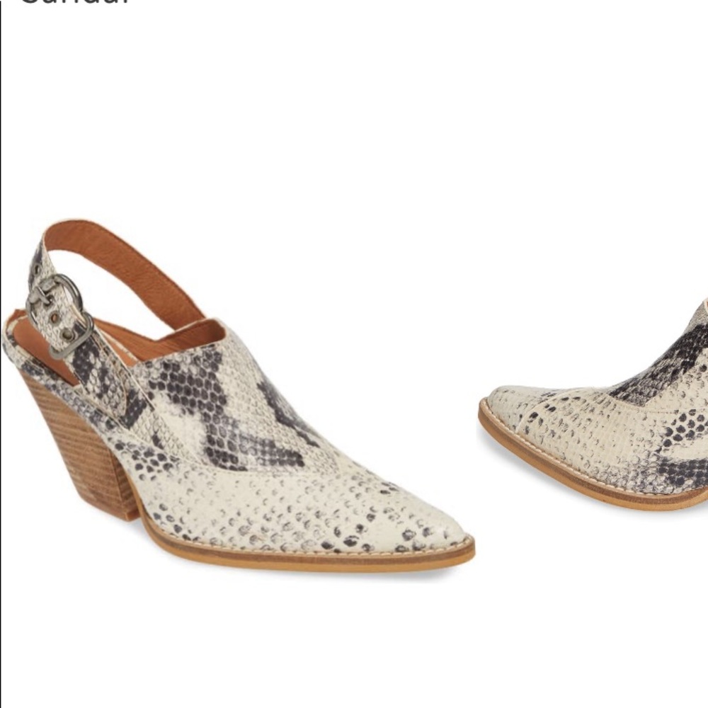 NWT Free People Silverton western Slingback NWT